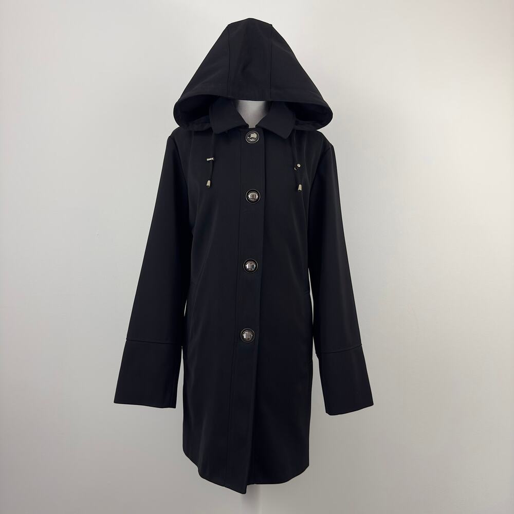 London Fog black‎ parka